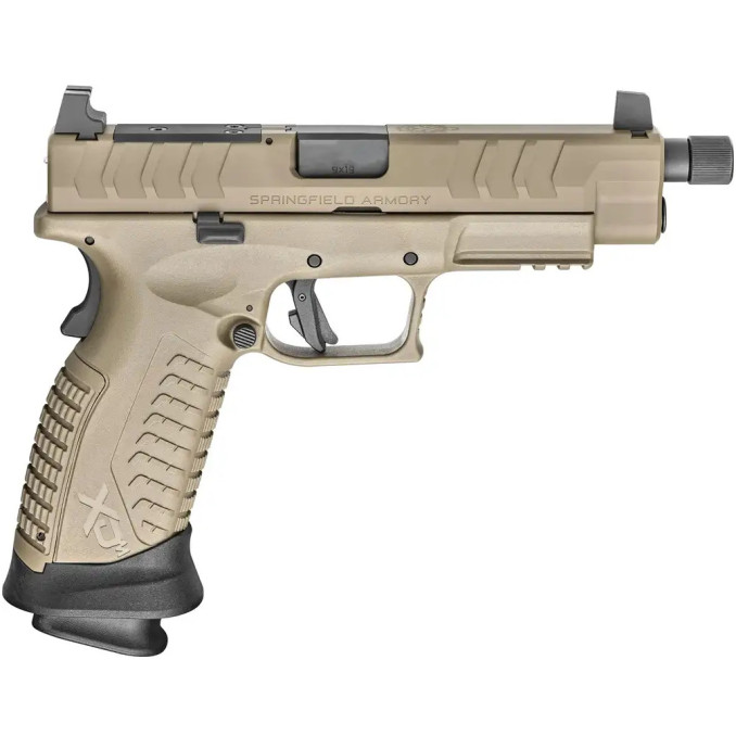Пистолет Springfield XD-M ELITE 4.5″ OSР THREADED кал. 9мм (9х19). FDE