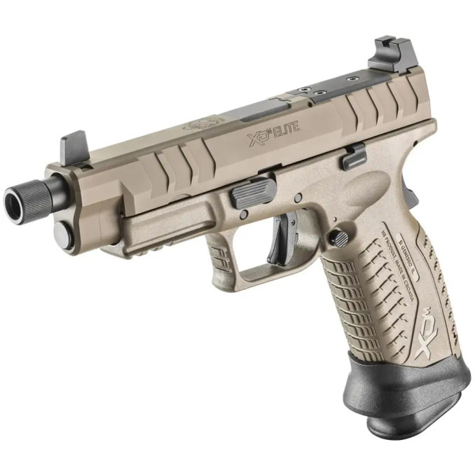 Пистолет Springfield XD-M ELITE 4.5″ OSР THREADED кал. 9мм (9х19). FDE