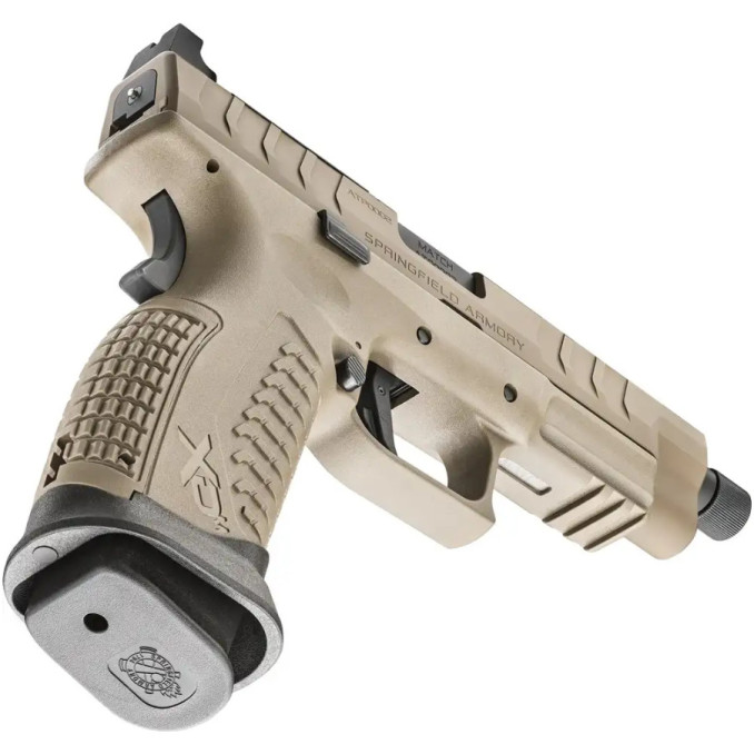 Пистолет Springfield XD-M ELITE 4.5″ OSР THREADED кал. 9мм (9х19). FDE