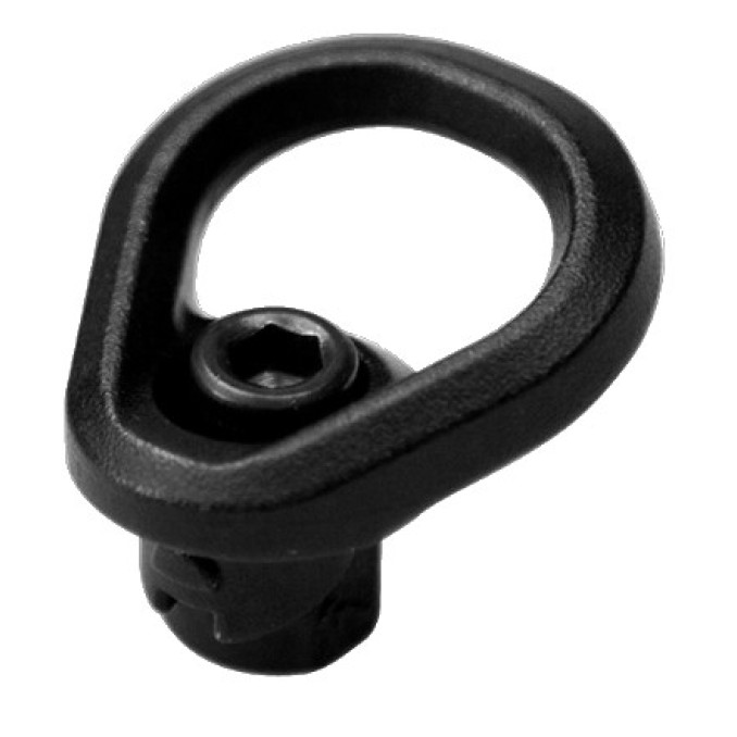 Антабка-адаптер для ременя Magpul QD Paraclip. Колір чорний