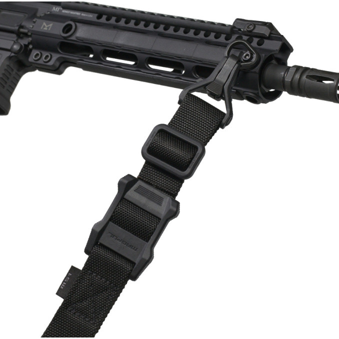 Антабка-адаптер для ременя Magpul QD Paraclip. Колір чорний