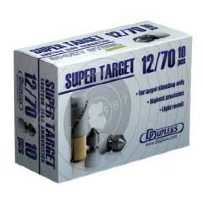 Патрон D Dupleks Super Target кал. 12/70 куля Super Target маса 25 г