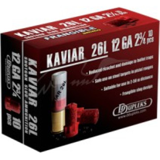 Патрон D Dupleks Kaviar 26 кал. 12/70 куля Hexolit маса 26 г