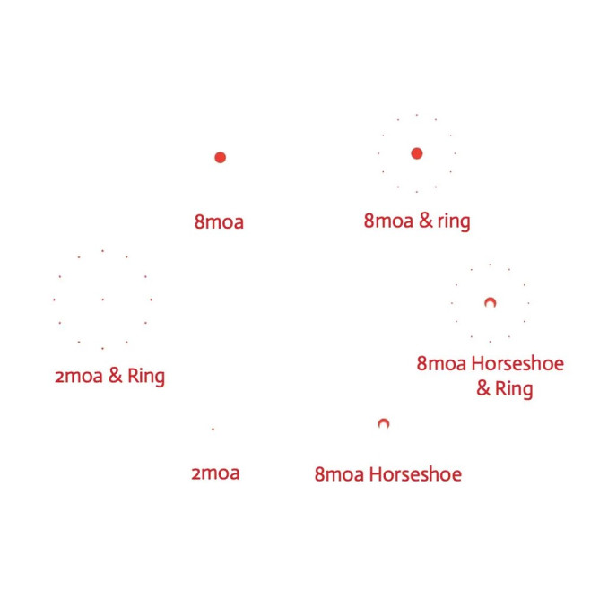 Прицел коллиматорный Shield AMS-MR Multi Reticle