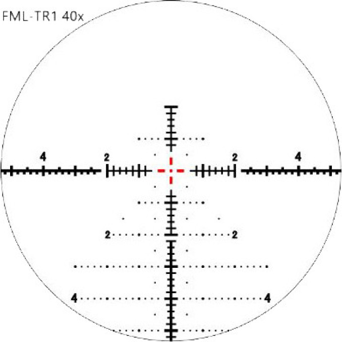Прицел оптический March Genesis 4х-40х52 сетка FML-TR1 с подсветкой