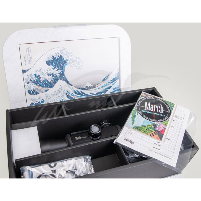 Прицел оптический March Genesis 4х-40х52 сетка FML-TR1 с подсветкой