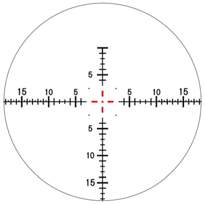 Прицел оптический March Genesis 4x-40x52 сетка FML-3 с подсветкой