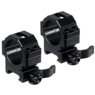 Швидкознімні кільця Leapers UTG Max Strength. d - 30 мм. Low. Weaver/Picatinny