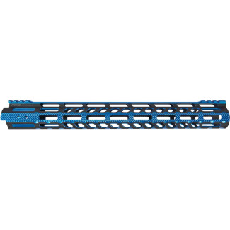 Цевье Leapers UTG PRO Ultra Slim15" для AR15. M-LOK. Black/Blue