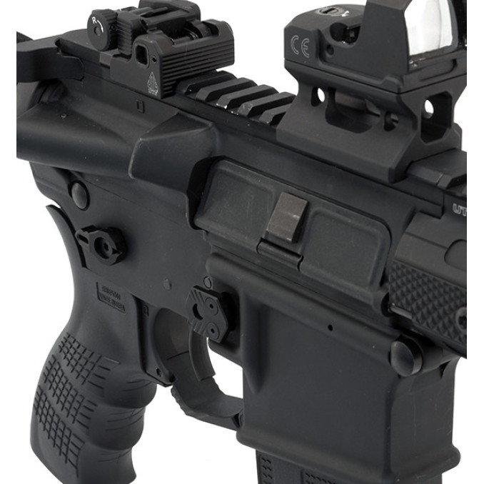 Клавіша Leapers скидання магазину збільшена. AR15. Колір - чорний