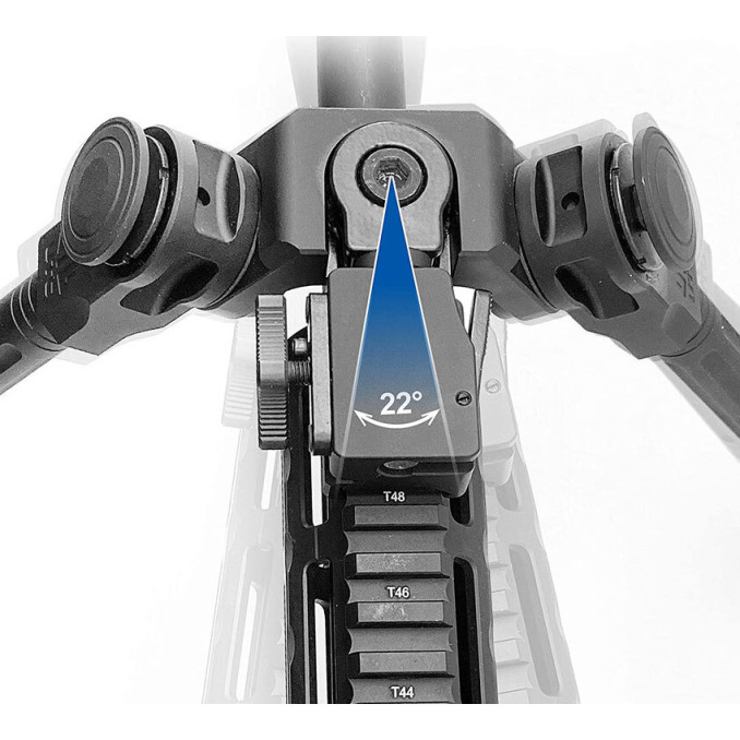 Сошки Leapers UTG Over Bore. 18-28см. Picatinny