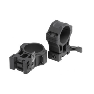 Швидкознімні кільця Leapers UTG Accu-Sync QR. d - 30 мм. High. Picatinny  Ш