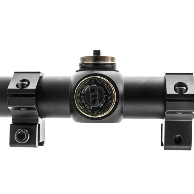 Приціл оптичний Leapers UTG True Hunter 4x32 1" сітка Mil-Dot