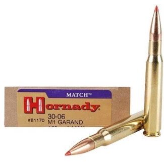 Патрон Hornady Match кал .30-06 куля A-Max маса 168 гр (10.9 г)