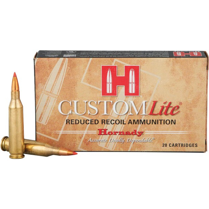 Патрон Hornady Custom Lite кал .243 Win куля SST маса 87 гр (5.6 г)