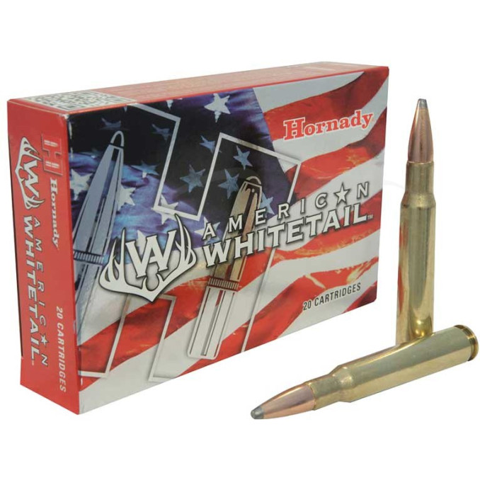 Патрон Hornady American Whitetail кал .30-06 куля Interlock Spire Point маса 180 гр (11.7 г)