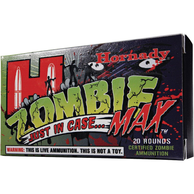 Патрон Hornady Zombie Max кал. 308 Win(7.62/51) пуля Z-Max масса 168 гр (10.9 г)