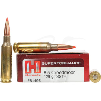 Патрон Hornady Superformance кал. 6.5 Creedmoor куля SST маса 129 гр (8.4 г)