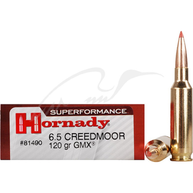 Патрон Hornady Superformance кал. 6.5 Creedmoor куля GMX маса 120 гр (7.8 г)