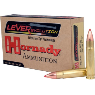 Патрон Hornady LEVERevolution кал .35 Rem куля FTX маса 200 гр (13 г)