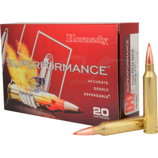 Патрон Hornady Superformance кал. 7 mm Rem Mag куля SST маса 139 гр (9 г)