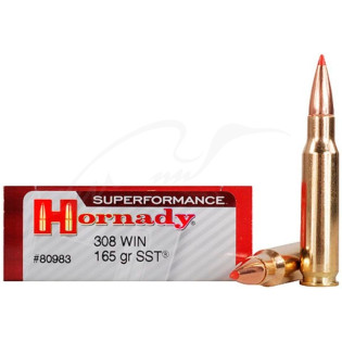 Патрон Hornady Superformance кал .308 Win(7,62/51) куля SST маса 165 гр (10.7 г)