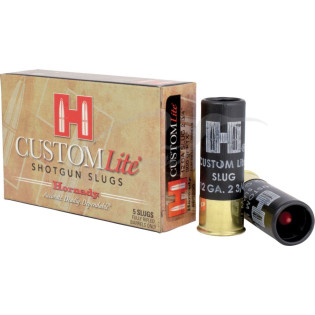 Патрон Hornady Custom Lite кал. 12/70 пуля FTX масса 19,44 г/ 300 гран
