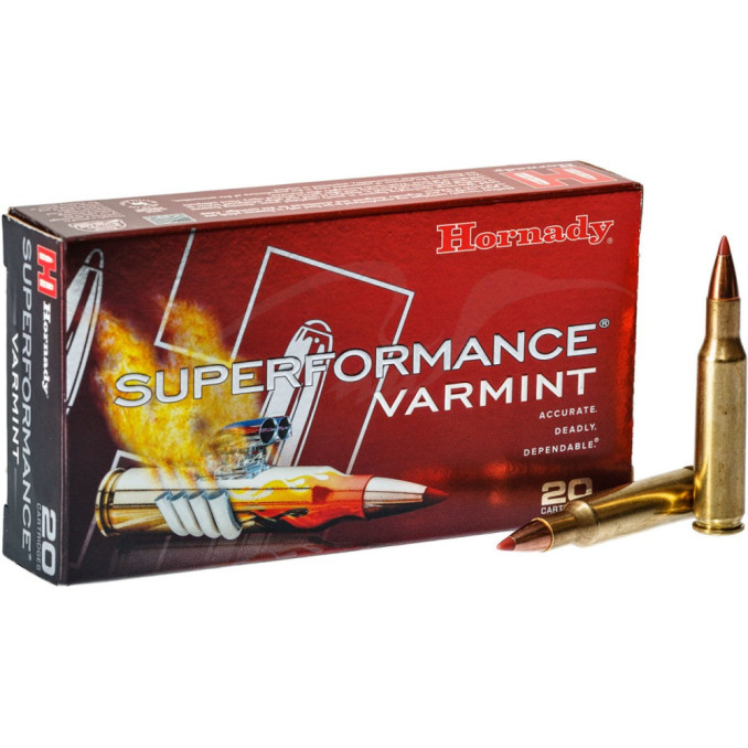 Патрон Hornady Superformance кал. 222 Rem куля NTX маса 35 гр (2.3 г)