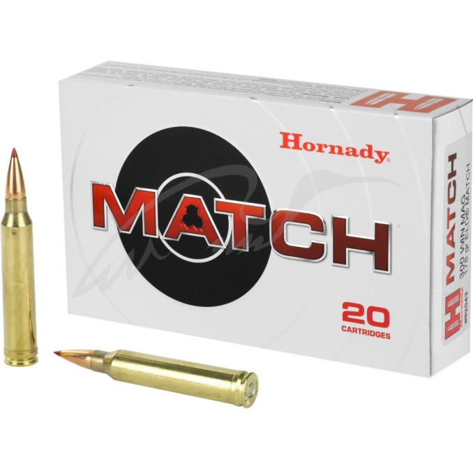 Патрон Hornady кал .300 Win Mag куля ELD Match маса 178 гр (11.5 г)