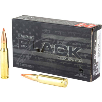 Патрон Hornady Black кал .308 Win куля A-Max маса 168 гр (10.9 г)