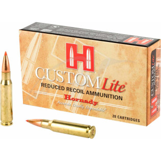 Патрон Hornady Custom Lite кал. 308 Win(7.62/51) пуля SST масса 125 гр (8.1 г)