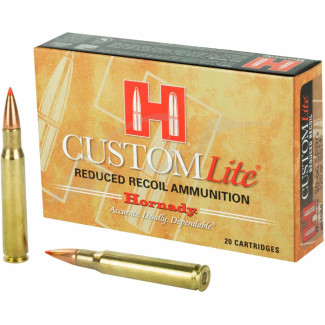 Патрон Hornady Custom Lite кал .30-06 куля SST маса 125 гр (8.1 г)