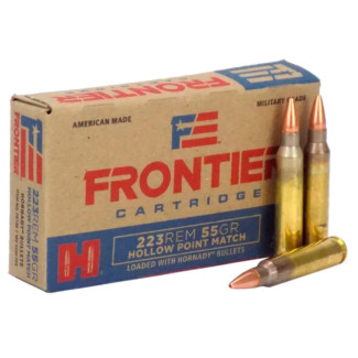Патрон Hornady Frontier кал. .223 Rem куля HP Match 55 гр (3,6 г)
