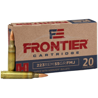 Патрон Hornady Frontier кал. 223 Rem куля FMJ маса 55 гр (3,6 г)
