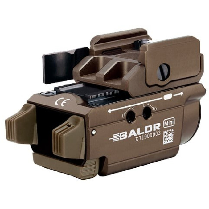 Ліхтар Olight Baldr Mini Green Laser Desert Tan