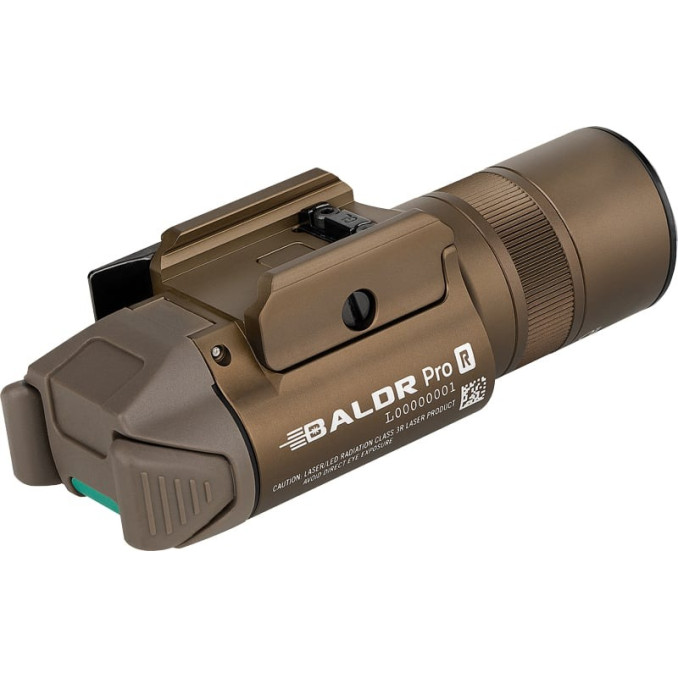 Ліхтар Olight Baldr Pro R Green Laser Desert Tan