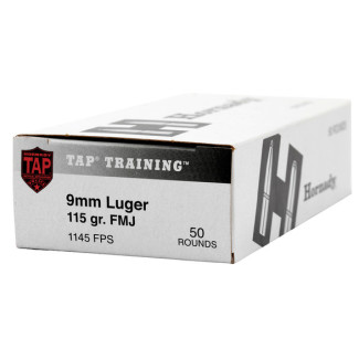 Патрон Hornady Training 9 мм Luger FMJ 150 gr