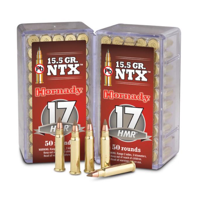 Патрон Hornady Varmint Express кал 17 HMR куля NTX маса 15,5 гр (1.0 г)