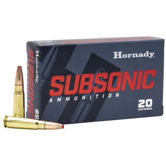Патрон Hornady Subsonic кал. 7.62x39 пуля Sub-X масса 255 гр (16.52 г)