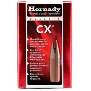 Пуля Hornady CX кал. 30 масса 190 гр (12,3 г). 50шт