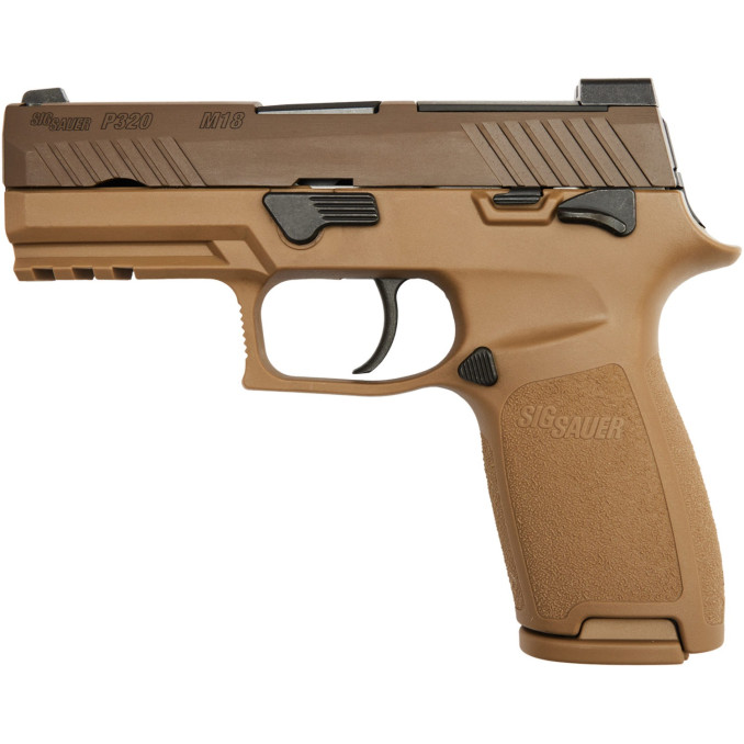 Пістолет спортивний Sig-Sauer P320 M18 кал. 9мм (9х19). Coyote
