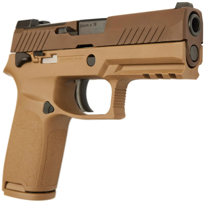 Пістолет спортивний Sig-Sauer P320 M18 кал. 9мм (9х19). Coyote