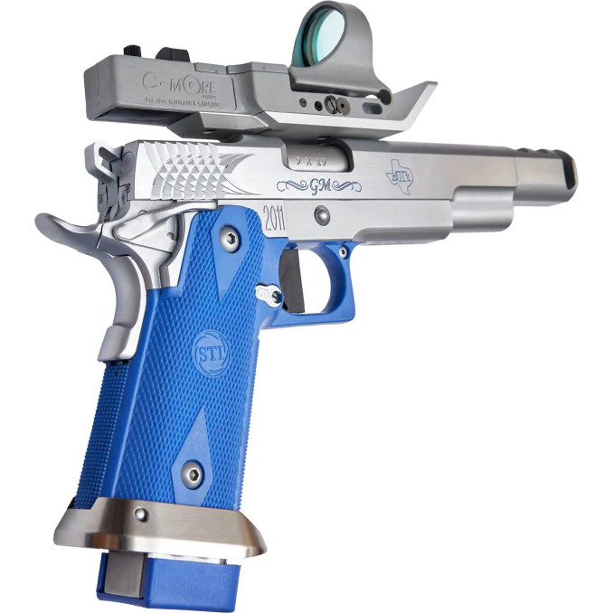 Пистолет спортивный STI Steel Master кал. 9мм (9х19) Steel