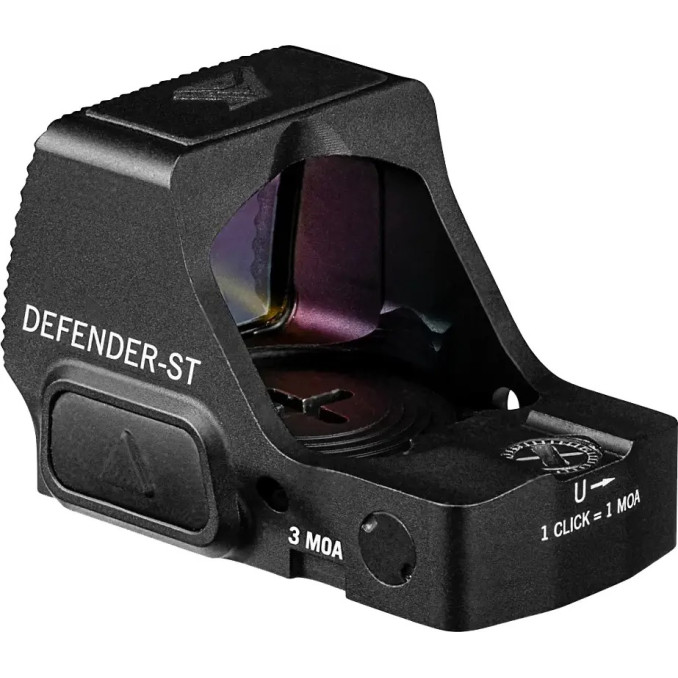 Коліматорний приціл Vortex Defender-ST Micro 3 MOA. Picatinny/DeltaPoint® Pro