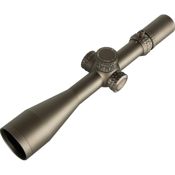Приціл Nightforce ATACR 1-8x24 F1 0.1Mil сітка FC-DMX з підсвічуванням. Dark Earth