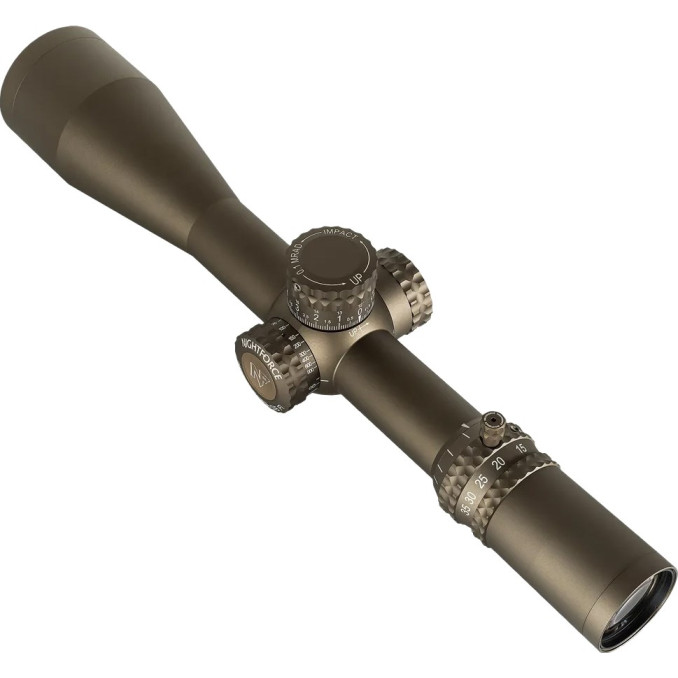 Приціл Nightforce ATACR 1-8x24 F1 0.1Mil сітка FC-DMX з підсвічуванням. Dark Earth