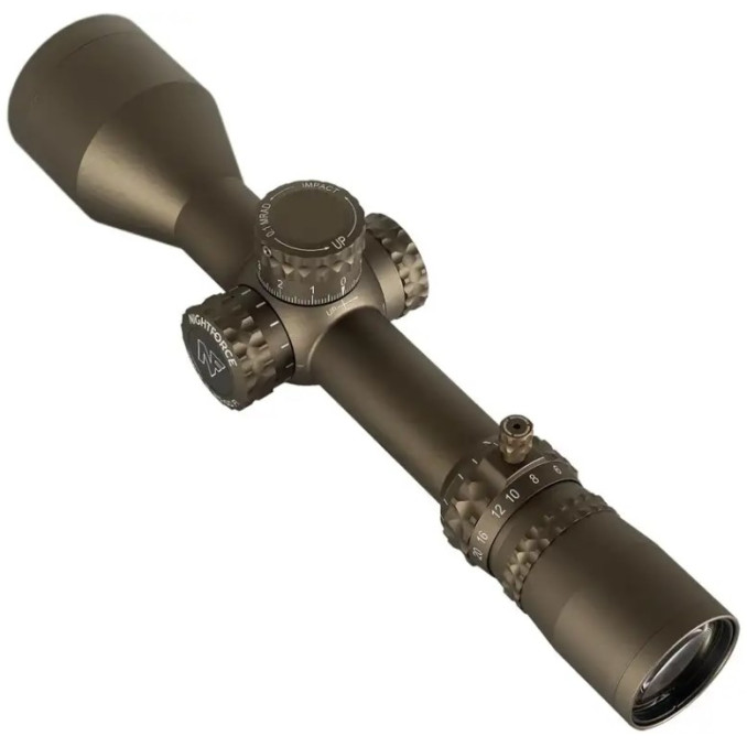 Приціл Nightforce NX8 2.5-20x50 F1 ZeroS СW-ILL. Сітка TReMoR3 з підсвічуванням. Dark Earth