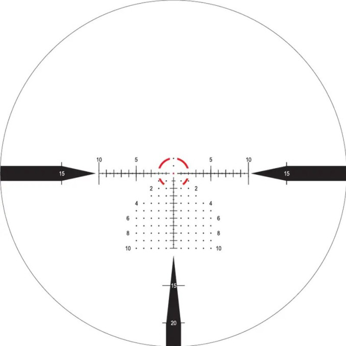 Приціл Nightforce ATACR 1-8x24 F1 0.1Mil сітка FC-DMX з підсвічуванням