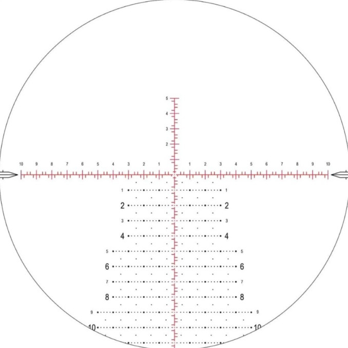Приціл Nightforce ATACR 7-35x56 F1 ZeroS 0.1 MIL DigIllum PTL сітка Mil-XT з підсвічуванням. Dark Earth