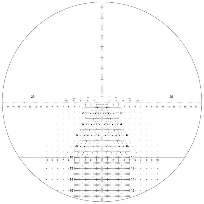 Приціл Nightforce ATACR 4-20x50 F1 ZeroS 0.1Mil сітка TReMoR3 з підсвічуванням